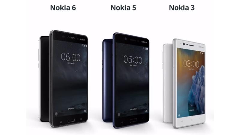 Nokia 3, 5, 6 India Launch Expected on June 13