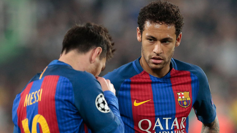 Neymar is reportedly frustrated at "playing second fiddle" to Lionel Messi