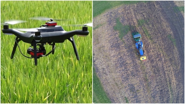 The Hands Free Hectare project, out of Harper Adams University in the U.K., successfully planted, tended and harvested 1.5 acres of barley using only autonomous vehicles and drones.