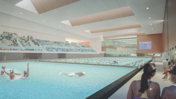 Plans for the metro sports facility include a 50 metre pool and a diving pool.