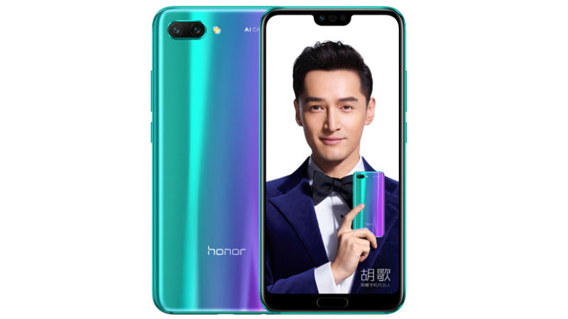 Honor 10 With Dual Rear Cameras, iPhone X-Like Notch Launched: Price, Specifications, Features