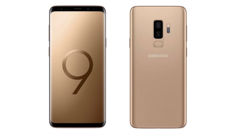 Samsung Galaxy S9+ Sunrise Gold Edition Goes on Sale in India Today