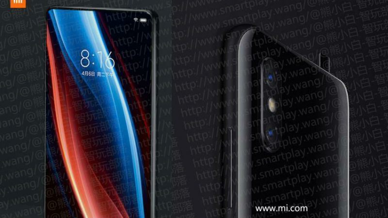 Xiaomi Mi Mix 3 Spotted in Leaked Images With Pop-Up Selfie Camera Like Vivo Nex