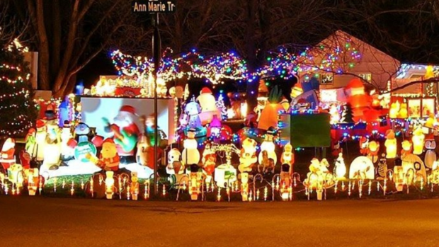 Rodney and Nancy Brown create an elaborate Christmas lights display at their home at 8450 Ann Marie Trail in Inver Grove Heights. (Courtesy photo)