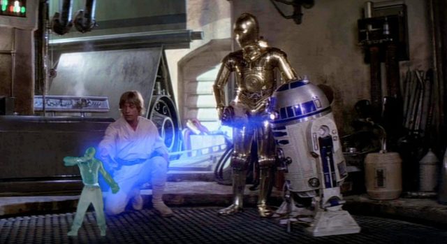 r2d2 hologram tupac