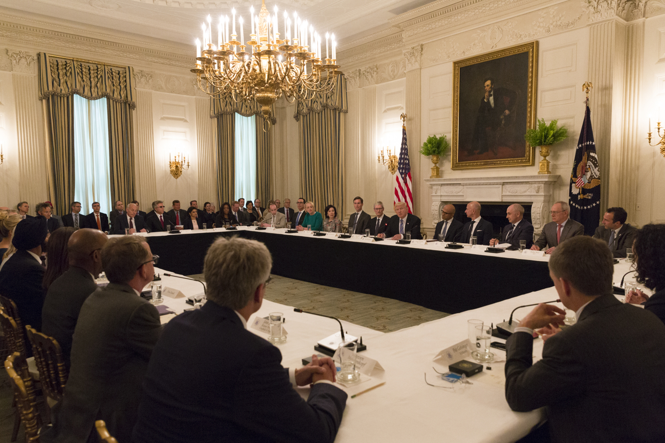 President Trump at the American Technology Council Summit