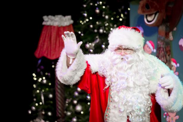 Santa makes a guest appearance at Tamworth Snowdome's Winter Wonderland
