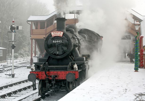 Severn Valley Railway's Santa Special steam train service