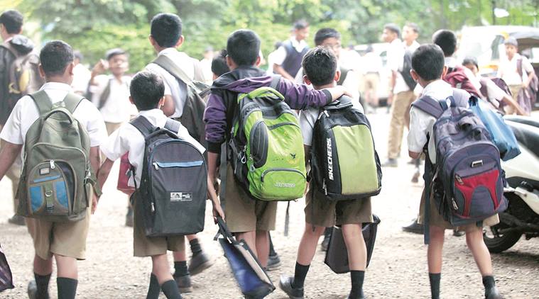 school, school bag, maharashtra school, maharashtra education, school education, education news, cbse, icse, cisce, education news, indian express