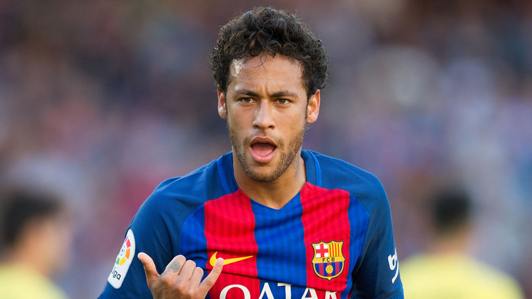 Neymar is attracting strong interest from Ligue 1 giants Paris Saint-Germain