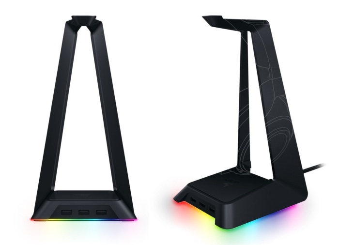 razer rgb headset stand