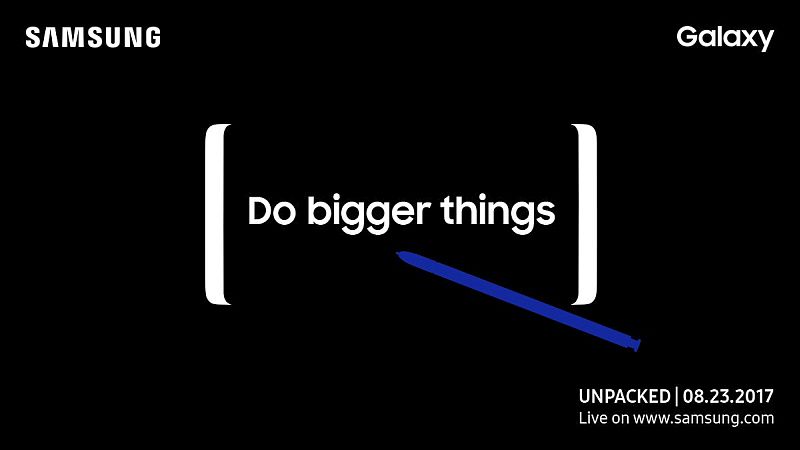 Samsung Galaxy Note 8 Will Likely Be an Amazon India Exclusive