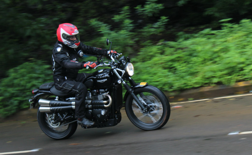 triumph new street scrambler