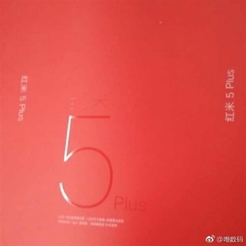 Retail box of Xiaomi Redmi 5 Plus leaks