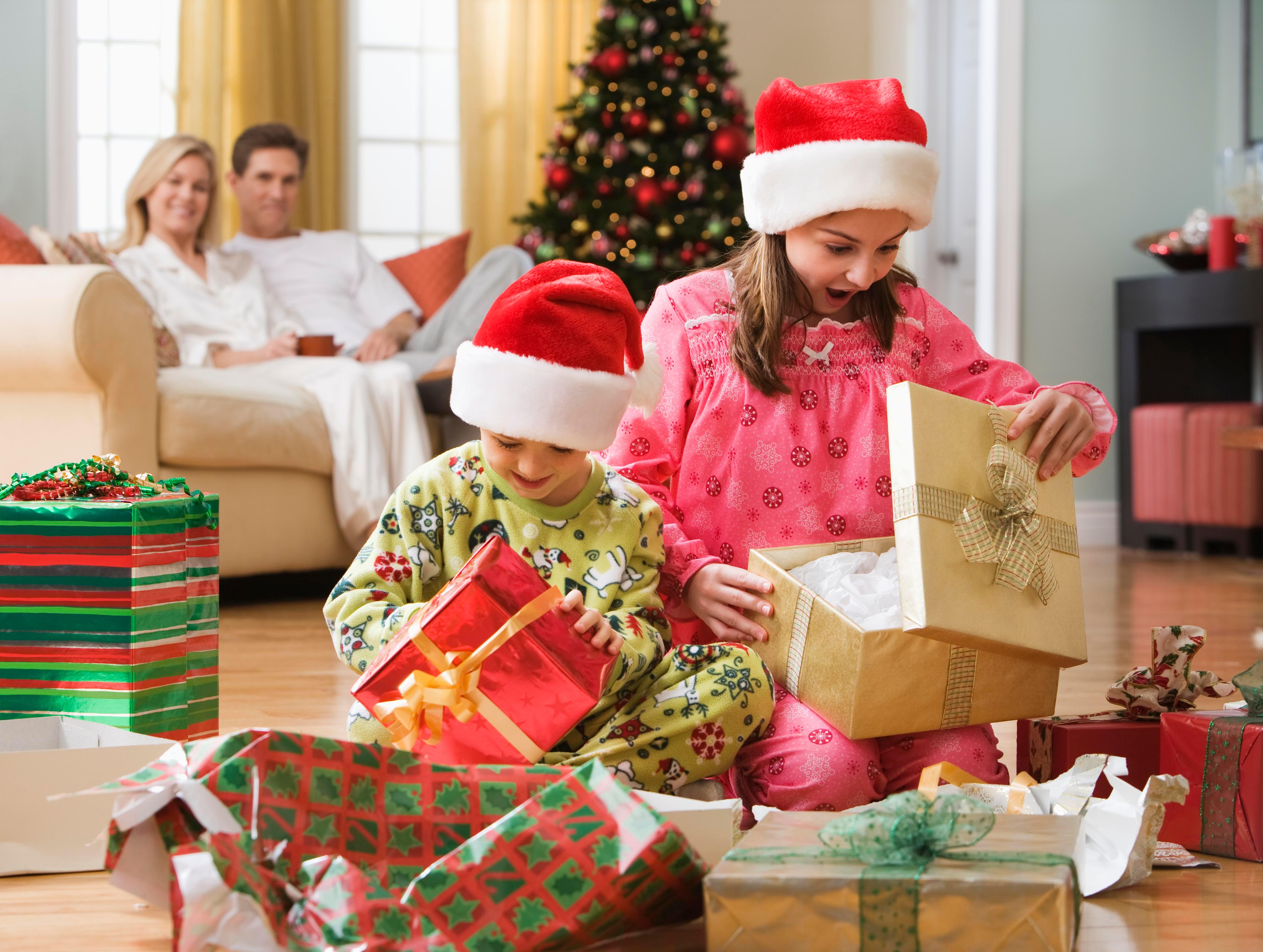 What will the kids be unwrapping on December 25 this year?