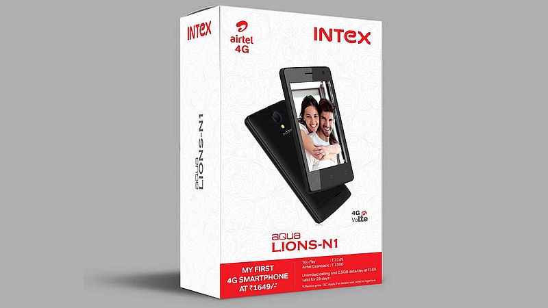 Airtel Partners Intex, Offers Aqua Lions N1 at an Effective Price of Rs. 1,649