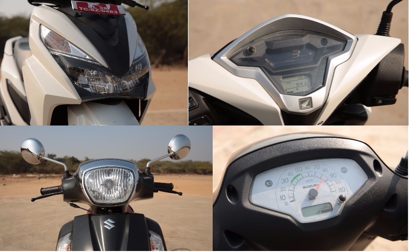 honda grazia vs suzuki access comparison review