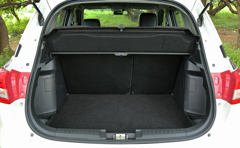 maruti suzuki vitara brezza bootspace