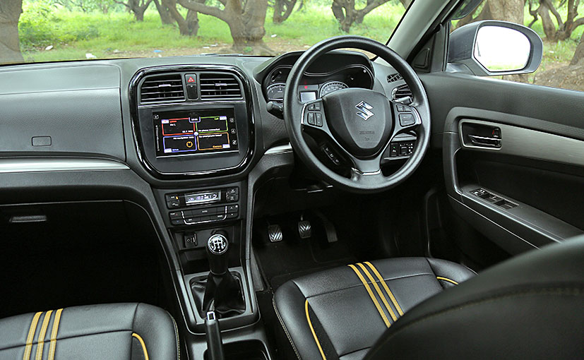 maruti suzuki vitara brezza dashboard