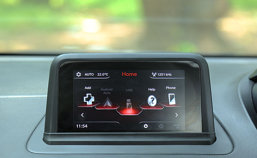 tata nexon infotainment screen