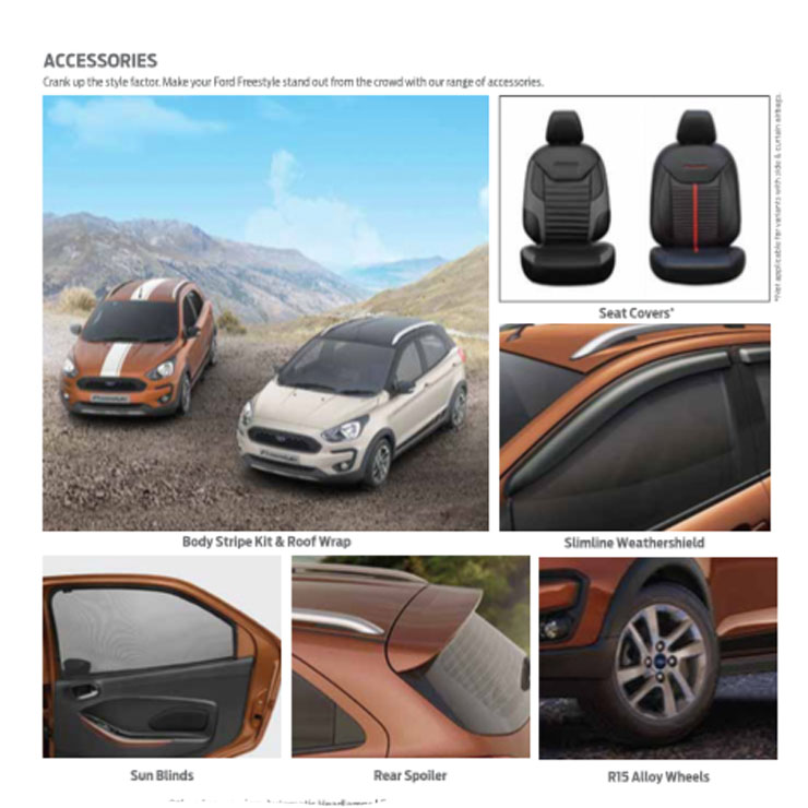 ford freestyle accessories images