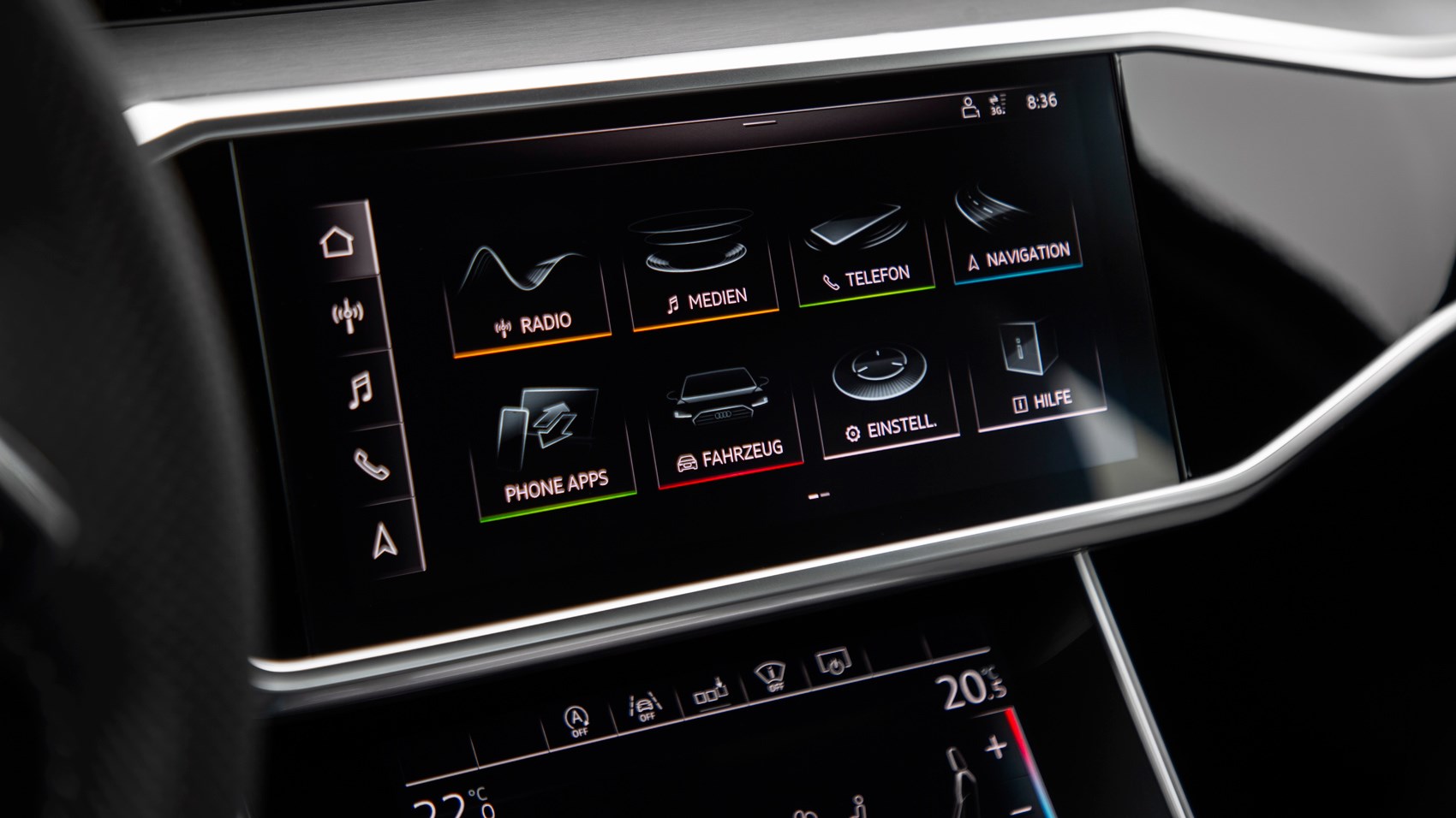 Audi A6 infotainment