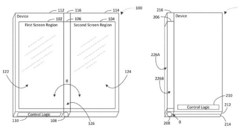 microsoft foldable phone freepatentsonline Microsoft  Motorola  Foldable Smartphones