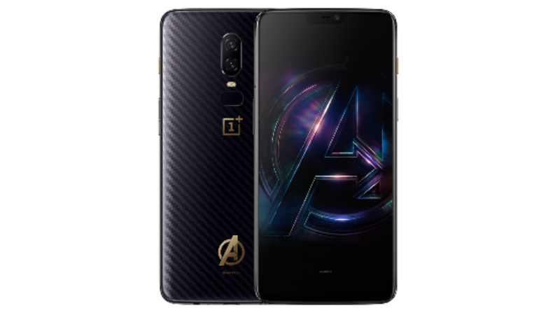 OnePlus 6 Marvel Avengers Limited Edition to Go on Sale Tomorrow: Price, Launch Offers, and More