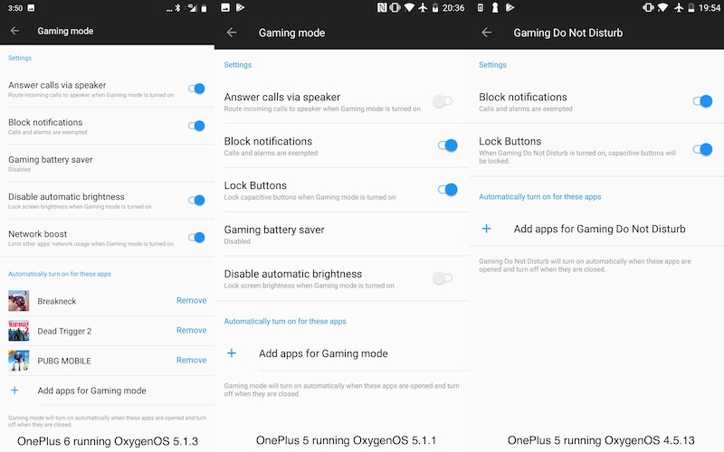 oneplus 6 gaming mode OnePlus 6 gaming mode
