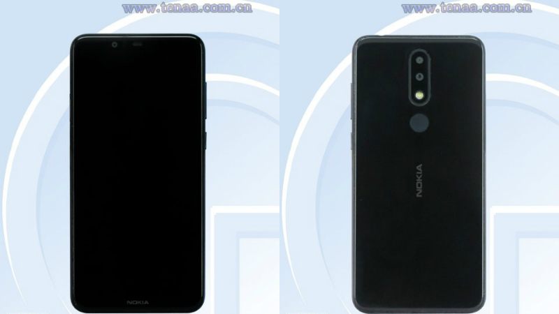 Nokia 5.1 Plus Specifications, Design Leaked on TENAA Certification Site