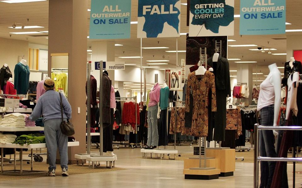 Fall Clothing Spending Drives October Sales Increase