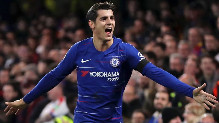 Atletico Madrid are in talks to sign Alvaro Morata