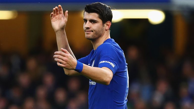 Morata has scored five Premier League goals this season